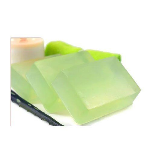 Bar Light Green Colour Pure Aloe Vera Bath Soaps For Normal Skin With Herbal Ingredients