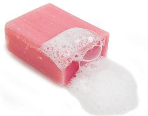 Pink Colour Beauty Bath Soap With Rectangular Shape And Herbal Ingredients