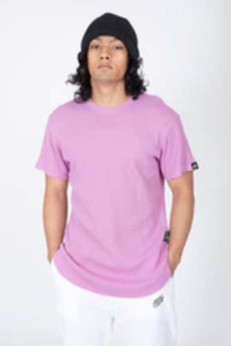Purple Round Neck Half Sleeves Plain Daily Wear Cotton T Shirt For Mens Age Group: 24 To 34