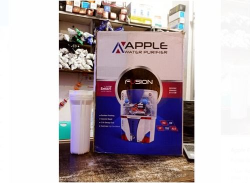 Plastic  Apple Fusion Alkaline Ultra Smart Water Purifier, 13 Liter Storage Tank, Reverse Osmosis System