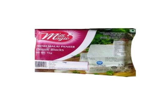 1 Kg Packet Fresh Malai Paneer With Rich in Protein and 1 Week Shelf Life