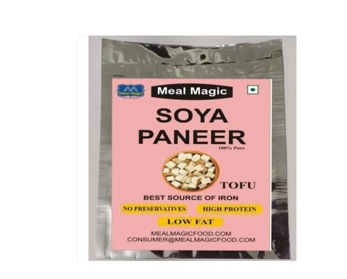 1 Packet Soya Paneer, Low Fat, No Preservative, Best Source Of Iron And High Protein  Age Group: Baby