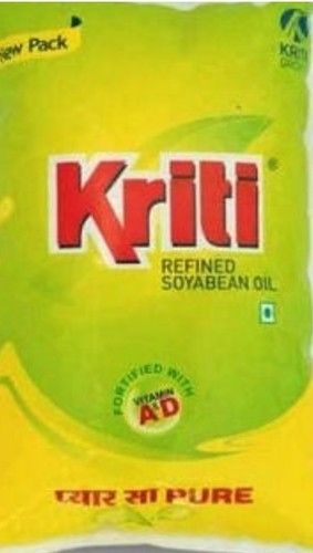 100% Pure And Organic Kriti Refined Soyabean Cooking Oil Made With Raw Seeds