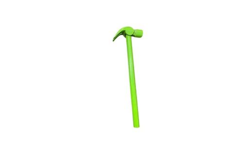 1kg Weight Green Claw Hammer With Iron Handle For Household And Construction