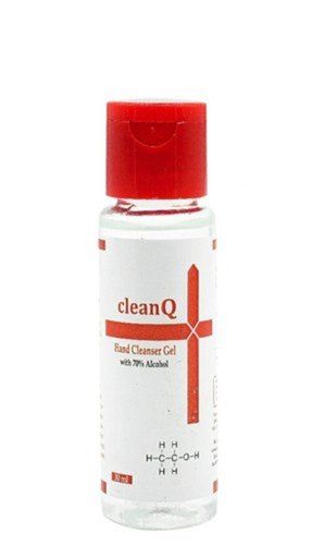 Anti Bacterial Alcohol Based Cleanq Hand Sanitizer Gel, 30ml