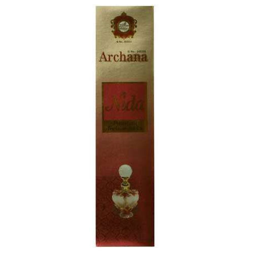 Brown Archana Pooja Agarbatti, Bamboo, Sandalwood,Long-Lasting Floral Fragrance