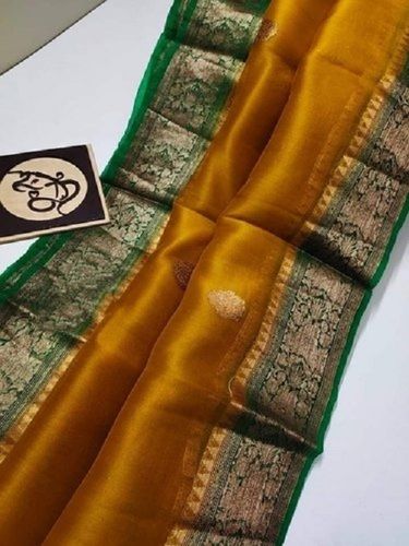 Banarasi Designer Net Kora Kanchi Saree, Beautiful And Unique Design, Elegant, Made With 100% Cotton 