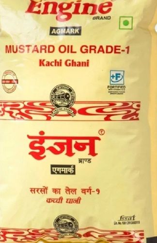 Engine Agmark Grade-1 Kachi Ghani Mustard Oil For Cooking Use In Many Dishes