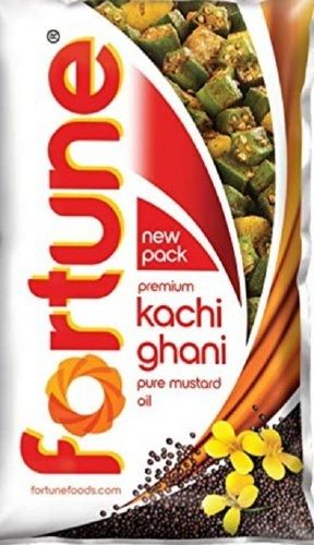 Fortune Premium Kachi Ghani Pure Mustard Oil, Made From Raw Seeds