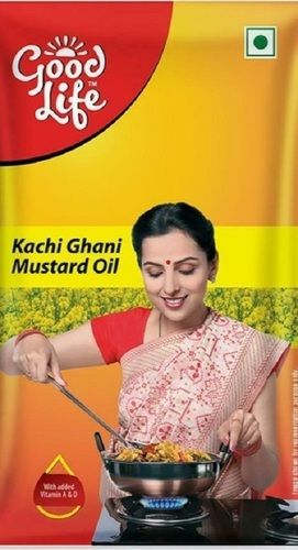 Good Life Kachi Ghani Mustard Oil For Cooking Made With Raw Seeds