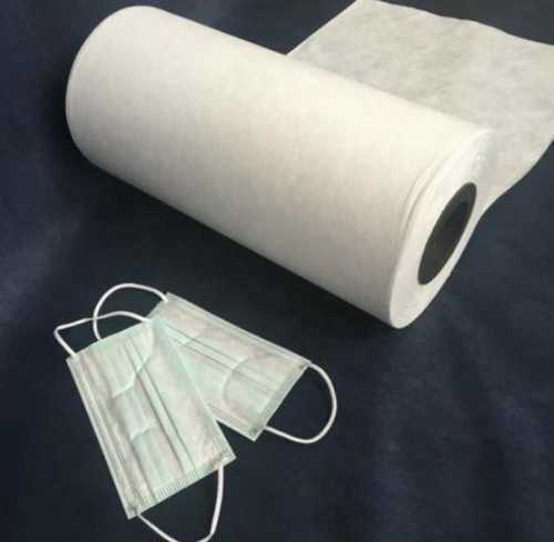 Polypropylene Non-Woven Melt-Blown Fabric Roll In White Color And Plain Pattern Recommended Season: Autumn