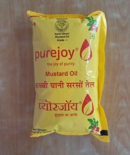 Purejoy The Joy Of Purity Mustard Oil, Organic, Purity And Natural Made With Raw Seeds