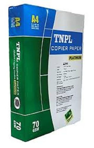 White Tnpl A4 Size Photo Copier For Printing And Writing Paper, 5Mm Thickness And 70Gsm