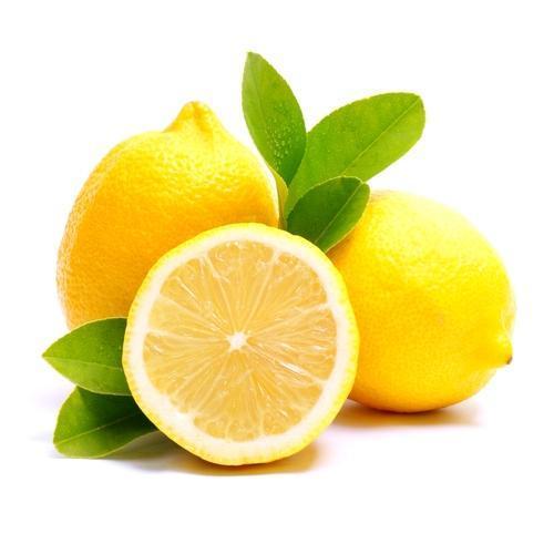 Round Vitamin C, Potassium And Nutrients Enriched Fresh Yellow Colour Lemon