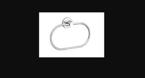 Oval  Easy To Fit, Fine Finished And Scratch Proof Stainless Steel Towel Ring For Home, Hotel