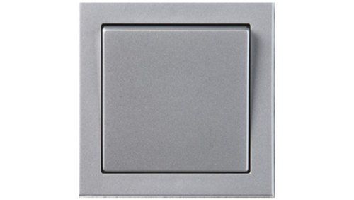 White 100% Safe 5Amp Heavy-Duty Gray Abb Modular Single Electrical Switches