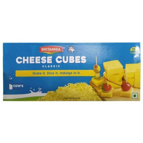 200g 100% Fresh And Vegetarian Classic Britannia Cheese Cubes
