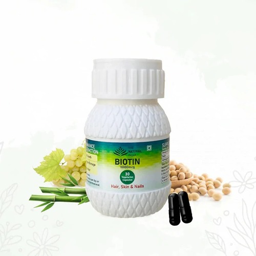 Herbal Medicine Biotin Hair Growth Capsules at Best Price in Kharar | The  Natural India
