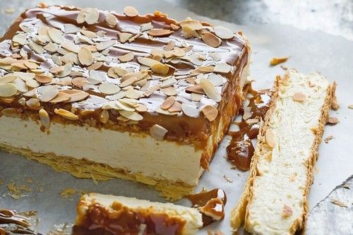 Fresh And Natural Sweet Taste Caramel Pastry With No Artificial Flavor