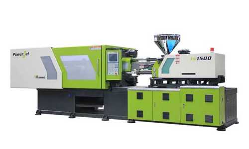 Horizontal Automatic Heavy Duty Injection Moulding Machine In Green Color