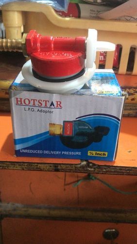 Hotstar Lpg Gas Pressure Adaptor, Made With Iron, Home Usage, 4 Inch, .75 Kg