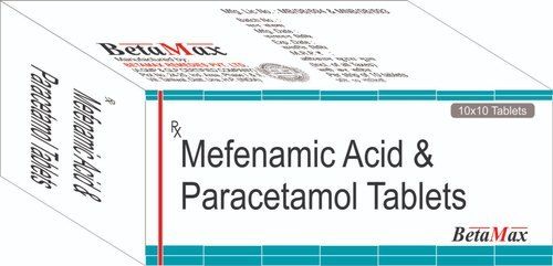 Mefenamic Acid And Paracetamol Tablets, Relieve- Pain, Reduce Inflammation Purity(%): 99%