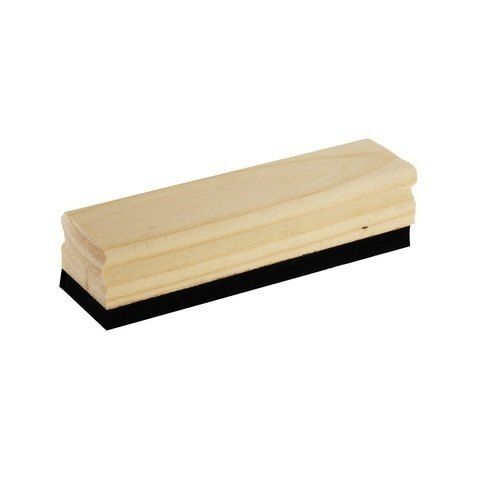 Natural Wood Easy to Use Rectangle Shape Wood Blackboard Chalk Eraser