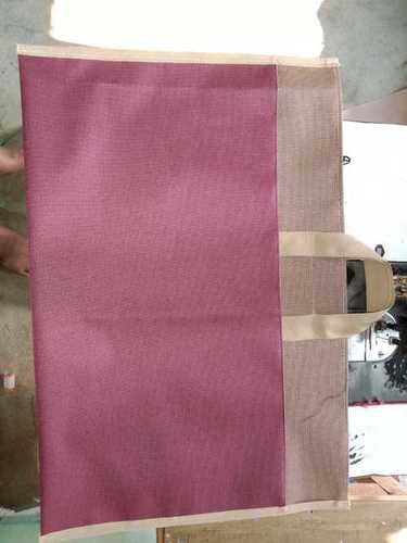 पिंक (गुलाबी) और क्रीम रंग का बहुउद्देश्यीय स्टोरेज ऑर्गनाइज़र यूटिलिटी बैग हैंडल के साथ अधिकतम भार: 9 ग्राम (G)