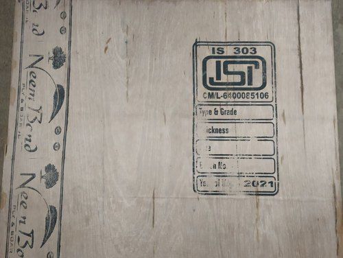 Popular Plywood Sheet, Matte, Thickness: 19 Mm