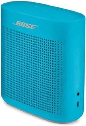 Blue Portable Bose Soundlink Color Ii Original Brand New Open Box Bluetooth Speaker For Gym Bag, Car And Home