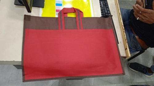 लाल और मैरून रंग का बहुउद्देश्यीय स्टोरेज ऑर्गनाइज़र यूटिलिटी बैग हैंडल के साथ अधिकतम भार: 9 ग्राम (G)