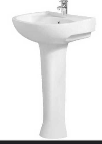 Shiny Look Wash Basin In White Color For Home, Hotel And Restaurant