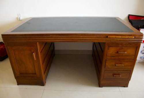 Teak wood deals office table