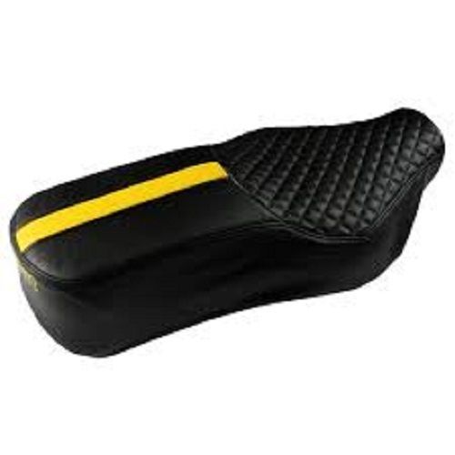 Yellow And Black Colour Bike Seat Cover