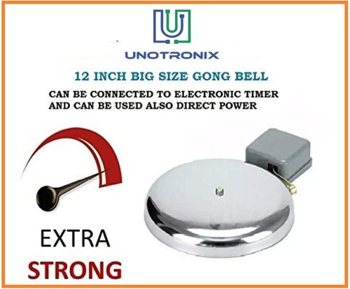 12 Inches Gong Bell for Loud Long Range Sound