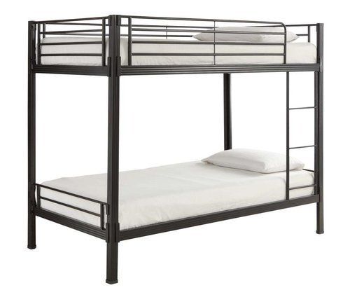 Double Bunker Hostel Bed With Iron Materials And Polished Finish, Indian Style Carpenter Assembly