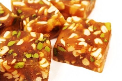 Dry Fruit Halwa With Square Shape And 10 Days Shelf Life And Yummy Taste Grade: B