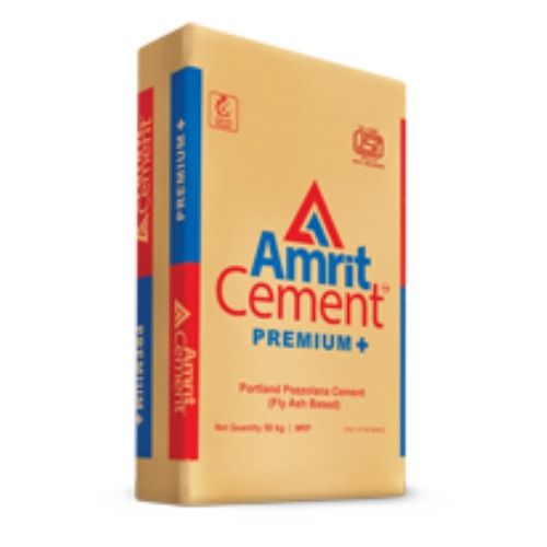 Grey Easily Workable And Good Moisture-Resistant Amrit Opc Premium Plus Cement