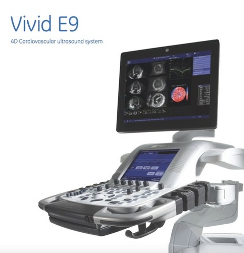 GE VIVID E9 Ultrasound Machine For Hospitals