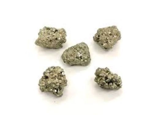 Golden Color Uncuts And Unpolished Metalic Pyrite Rough Cluster Stones Grade: Aaa