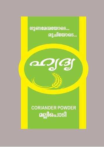 Healthy And Tasty 100% Pure Fresh Organic Green Coriander Powder