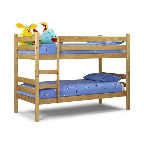 Indian Style Kids Bunk Bed With Dimension 75 X 37 Inch With Wooden Materials
