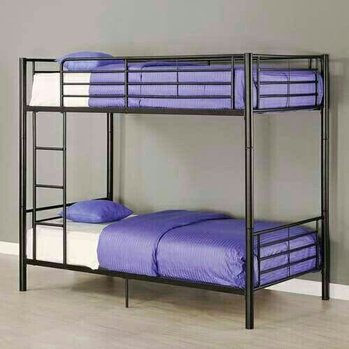 Kids Double Bunk Single Bed With Mild Steel Materials And Indian Style ...