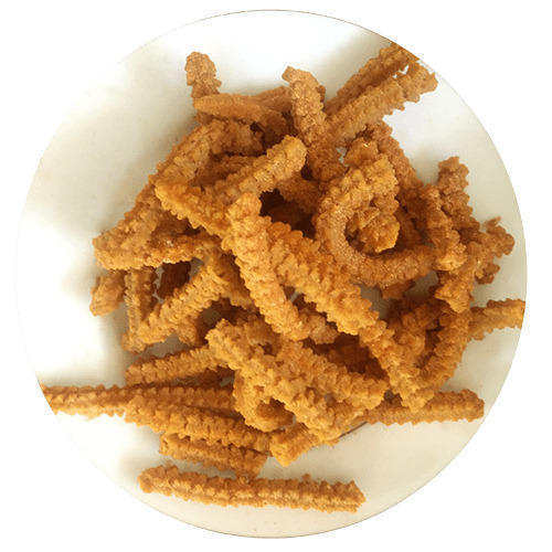 Salty And Spicy Nutrition Enriched Crunchy Fried Stick Murukku Snack Foods