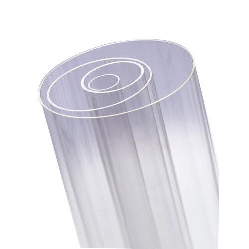 Transparent Color Acrylic Pipe With 4Mm Thickness And 3 Inch Outer Diameter Section Shape: Round