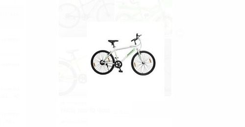 White Color Hercules Single Speed Adult Cycle With 26 Inch Wheel Size