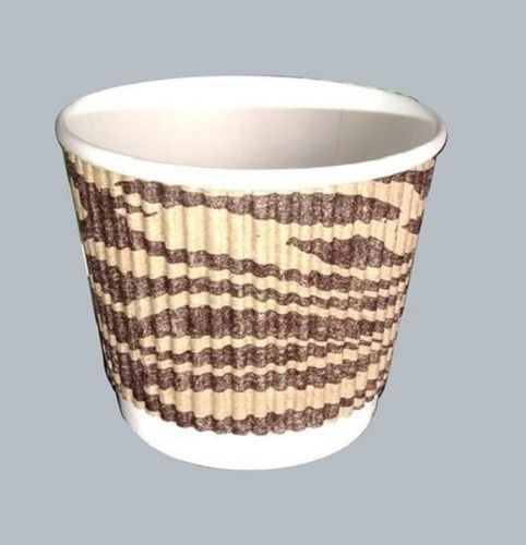 Paper White Color Printed 100 Percent Eco Friendly And Disposable Tea And Coffee Cups