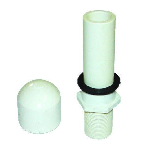 Round 1/2 To 2 Inch Size White Virgin Upvc Plumbing Pipe Fitting End Cap