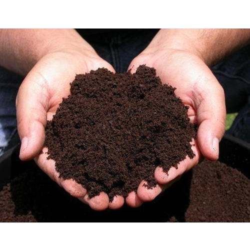 Black Color Organic Compost Fertilizer For Agriculture Use With 3-6 Months Shelf Life