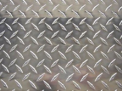 Long Durable Stainless Steel Checkered Perforated Sheets, Thickness 4- 5mm